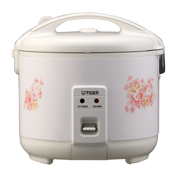 TIGER JNP-0550 White 3 cups Electronic Rice Cooker - warmer 