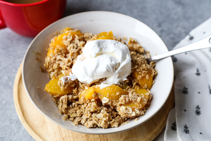 Peach Crisp